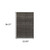 2' X 3' Charcoal Grey And Brown Geometric Power Loom Stain Resistant Area Rug - 606114617129