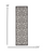 10' Gray Indoor Outdoor Area Rug - Gray
