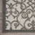 10' Gray Indoor Outdoor Area Rug - Gray