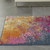 2’ x 3’ Abstract Brights Sunburst Scatter Rug - 4512822819808