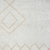 5' X 7' Cream Diamond Area Rug