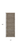 6' Natural and Gray Chevron Hand Woven Jute Runner Rug