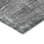 8' X 10' Gray And Charcoal Geometric Washable Indoor Outdoor Area Rug