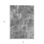 8' X 10' Gray And Charcoal Geometric Washable Indoor Outdoor Area Rug