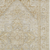 7' X 10' Gold And Ivory Floral Medallion Area Rug