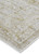 7' X 10' Gold and Ivory Floral Non Skid Area Rug
