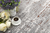 7' X 10' Gray And Brown Abstract Scraped Area Rug