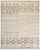 4' X 6' Gray Ivory And Pink Geometric Hand Knotted Area Rug