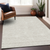 8' X 10' Beige And Brown Geometric Washable Indoor Outdoor Area Rug