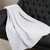 Queen White Cotton Basketweave Geometric Blanket