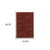 5' X 7' Red and Gray Power Loom Area Rug