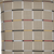 24" Beige Check Cotton Blend Throw Pillow With Embroidery