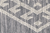 10' X 14' Gray Ivory And Blue Wool Geometric Dhurrie Flatweave Handmade Area Rug With Fringe