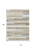10' X 14' Ivory Beige And Taupe Striped Washable Indoor Outdoor Area Rug