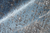 7' X 10' Blue and Gray Abstract Power Loom Distressed Area Rug With Fringe