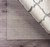 8' x 10' Ivory Striped Weave Non Slip Rug Pad
