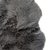 2' X 3' Gray Genuine Sheepskin Animal Print Shag Area Rug