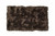 3' X 5' Chocolate Faux Fur Non Skid Area Rug