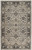 2' X 3' Gray Ivory And Taupe Wool Floral Tufted Handmade Stain Resistant Area Rug