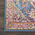 Homeroots Home Decor Teal and Pink Medallion Runner Rug, 2 x 8 Inch