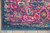 5' X 7' Blue And Pink Medallion Distressed Area Rug