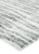 2' X 3' Gray Green And Ivory Striped Distressed Stain Resistant Area Rug