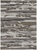 4' X 6' Gray Ivory And Brown Abstract Distressed Area Rug