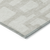 9' X 12' Ivory And Beige Abstract Washable Indoor Outdoor Area Rug
