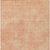 9' X 12' Peach Washable Indoor Outdoor Area Rug