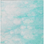 8' X 10' Aqua Ivory And Teal Blue Abstract Washable Indoor Outdoor Area Rug