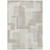 10' X 14' Beige Tan And Taupe Abstract Washable Indoor Outdoor Area Rug
