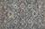 12' Blue Beige And Red Floral Runner Rug