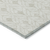 10' X 14' Ivory And Beige Geometric Washable Indoor Outdoor Area Rug