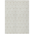 10' X 14' Ivory And Beige Geometric Washable Indoor Outdoor Area Rug