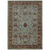 9' X 12' Blue and Green Oriental Power Loom Area Rug