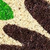 17" X 29" Natural Blue Green And Orange  Floral Outdoor Coir Door Mat
