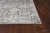 8' Grey Machine Woven Distressed Floral Traditional Indoor Runner Rug - 4512822922973