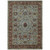 Homeroots Home Decor 2' x 8' Grey Orange Blue Gold Green Rust Oriental Printed Stain Resistant Runner Rug