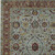 Homeroots Home Decor 2' x 8' Grey Orange Blue Gold Green Rust Oriental Printed Stain Resistant Runner Rug