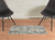 2' X 3' Gray Abstract Distressed Area Rug