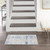 6' X 9' Blue And Gray Geometric Area Rug