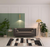 5' X 8' Black Brown And Beige Patchwork Area Rug