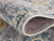 3' X 5' Blue and Yellow Floral Distressed Area Rug