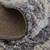 8' Gray And Ivory Abstract Power Loom Stain Resistant Runner Rug