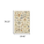 2' X 3' Ivory Beige Gold Grey Blue Pink Red Rust And Green Oriental Power Loom Stain Resistant Area Rug With Fringe