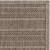 3' X 4' Brown Geometric Indoor Outdoor Area Rug