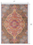 2' X 8' Rustic Orange Medallion Runner Rug