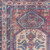 4' X 6' Red And Navy Oriental Power Loom Distressed Washable Area Rug - 606114461302