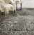 2' X 3' Gray Ivory And Taupe Abstract Stain Resistant Area Rug