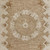 2' X 7' Tan Retro Modern Medallion Runner Rug